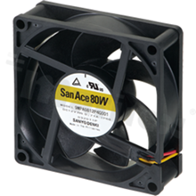 Fan; splash-proof; DC; 24VDC; 80x80x25mm; 2.32m3/min; 54.0dB; IP68.