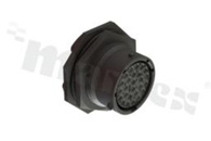 Standard Connector circular; socket; Jam Nut SZ14
