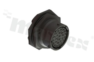 Standard Connector circular; socket; Jam Nut SZ14