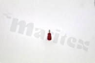 Konektor igiełkowy, O: 1.9mm; 0.5-1.5mm2; zaciskany; izolowany, na przewód; czerwony; Imax = 19A; H:10mm; L=20mm