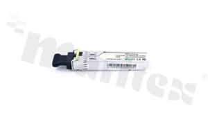 BIDI SFP Transceiver; 1.25Gbps; single-mode; 20km; 1550/1310nm; LC; operating temperature 0+70 deg.C