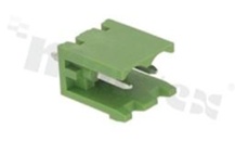 Pluggable terminal block; pitch 5.08mm; 2-ways; male; straight pin header; closed type; UL 300V/15A; TUV:320V/20A