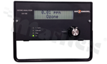 Ozone analyzer UV-100, range: 0 - 999ppm, accuracy: 2%, digital display, output signal: 0-2.5V, 4-20mA, one year warranty, ECO-SENSORS