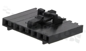 Crimp terminal housing; pitch 2.54mm; 8-contacts; female; applicable wire AWG#22-30; 250V/3A