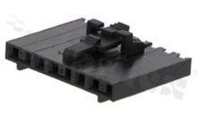 Crimp terminal housing; pitch 2.54mm; 8-contacts; female; applicable wire AWG#22-30; 250V/3A