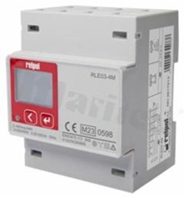 Licznik energii elektrycznej na szynę din; 4 przewodowy;  cyfrowy trójfazowy; częstotliwość 50/60 Hz; IP51/IP20; 400V/230V; 63A