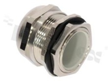 Cabel gland M32; Nickel-plated Brass; M32x1.5 13-20mm; Flat O-ring; with lock nut; for wrench 40