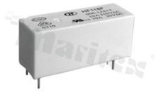 Electromagnetic relay; contact rating current 8A; coil voltage 12VDC; make contact (1A); 8A/250VAC