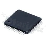 Układ Scalony;Przetwornik analogowo-cyfrowy, 16 bit, 52 kSPS, Różnicowe, niesymetryczne, Szeregowe, SPI;4.75V-5.25V; -40+85 st.C;HTQFP 64 pins
