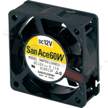 Fan; splash-proof; DC; 24VDC; 60x60x25mm; 0.78m3/min; 39.0dB; IP68.