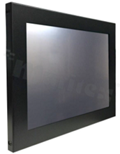 Open-frame display 10.4"; 4:3; IP65 front; touch type: RTP; CTP; 16.2M colors; 800x600; brightness 400/1500 nits; contrast 700:1; viewing angle 160/140; VGA; DVI; 2x Speaker; operating temp. -20+70C; power supply 12V DC+adapter; VESA