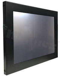 Open-frame display 10.4"; 4:3; IP65 front; touch type: RTP; CTP; 16.2M colors; 800x600; brightness 400/1500 nits; contrast 700:1; viewing angle 160/140; VGA; DVI; 2x Speaker; operating temp. -20+70C; power supply 12V DC+adapter; VESA