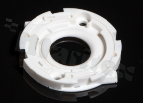 Holder for LED COB; Number of LEDs: 1; Dimensions: round 44mm; Height: 5.5mm; meterial: PBT; Fastening: screw