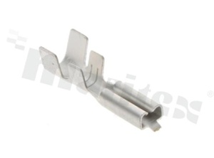 Flat connector; female; 2.8mm; 0.8mm; for wire AWG16-14(1.5-2.5mm2 wire); brass; unisolated