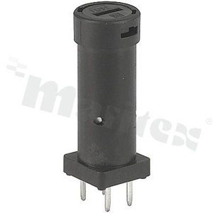 Uchwyty; PCB, Through Hole; Black; 4.8 g; 16 A