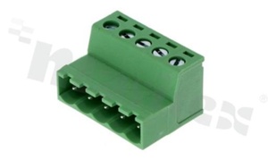 Listwa zaciskowa rozłączalna; w rastrze 5.08mm; 5-torowa; męska; na przewód 2.50mm2 (28-12AWG); kierunek wtykania równoległy do osi przewodów; styki z miedzi; mosiężna klatka; UL 300V/15A