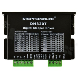 Silnik; sterownik krokowy; 2 fazy; 2.2A; 10-30VDC; 55x86x20mm