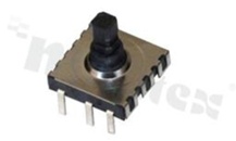 Przełącznik Tact Switch; THT; wymiary korpusu 10.0x10.6; h=9.0mm; detector; o sile nacisku 250gf