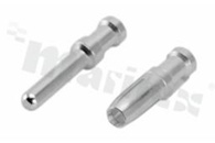 Connector power heavy duty power; latch; 4mm