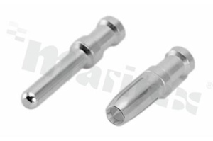 Connector power heavy duty power; latch; 4mm