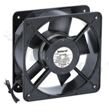 Fan; AC; sleeve bearing; 299/336m3/h; 50/60Hz; 0.23/0.20A; 200-240V; 26/28W; 2650/2950RPM; 54/59dBA; 22 AWG; shaded pole induction motor; 1 phase; aluminum alloy; -10+65 deg.C; 860g; 150x150x50mm