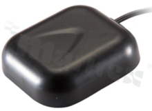 Antena; prostokątna; GNSS; 1595-1596MHz; 44.0/48.0dB; VSWR<1.5; RHCP; RG174; 1-5m; custom; magnetyczna/przyklejana; 60x52x14mm; IP65-IP67