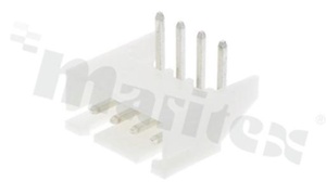 Złącze Kablowe do PCB; w rastrze 2.50mm; 4-stykowe; montaż THT; męskie; poziome; 250V/3A