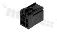Crimp terminal housing; pitch 2.50mm; 6-contacts; female; applicable wire AWG#20-28; 250V/4.6A