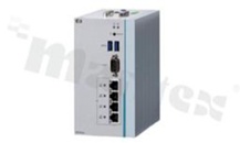 Bezwentylatorowy komputer przemysłowy;CE; FCC; IP40; IntelCeleron N3350 lub N4200; RAM do 8 GB;COM;CANBus; 2x USB 3.0; 4x LAN PoE; VGA; 1x DIO; SATA; mSATA; 2x mPCIe; SIM slot; 2x antena; temp. pracy -40+70C; zasilanie 12-24 V