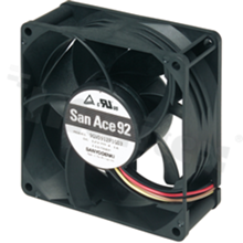 Fan; DC; 12VDC; 92x92x38mm; 5.35m3/min; 68.0dB.