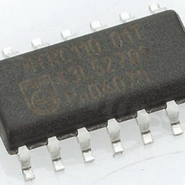 Integrated Circuit Comparator; CH: 4; open collector; differential; 25nA; 3-36V; 25+85 deg.C; SMD; SOIC14