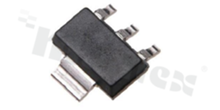 Tranzystor: NPN; bipolarny; 300V; 0.5A; 1.5W; -65+150 st.C; SMD; SOT223