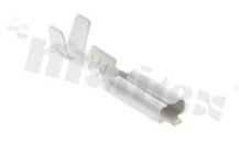 Konektor płaski; żeński; 2.8mm; 0.8mm; na przewód: 0.75-1.5mm2; mosiężny; cynowany; nieizolowany