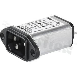 Power Input Modules (PEM); 4300.5053; Quick Connect; 3; Flanges, Panel; Receptacle