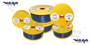 Przewód pojedynczy TLY/LIY; z wielodrutową miedzianą żyłą; granatowy; przekrój 0.22mm2; AWG 24; 300V; -40+105 st.C; 200m.