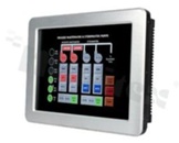 Fanless 8” SVGA TFT Multifunctional Touch Panel PC; AMD Geode LX800 @ 0.9W 500MHz with 128K L2CacheCPU; 1CF; 2COM; 2 USB;