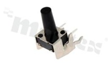 Przełącznik Tact Switch; SMD; wymiary korpusu 6.2x7.4; h=12.0mm; kątowy; o sile nacisku 260gf