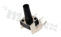 Przełącznik Tact Switch; SMD; wymiary korpusu 6.2x7.4; h=12.0mm; kątowy; o sile nacisku 260gf