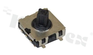 Tact Switch; SMD; dimensions 6.5x6.4; h=5.5mm; detector; operating force 250gf