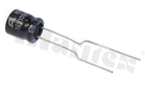 Kondensator elektrolityczny; 100uF; 16V; 85st.C; 6.3x7 r2.5mm; 2000h