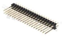 Listwa stykowa do PCB; w rastrze 2.54mm; 2x20 styków; montaż: THT; męska; prosta; dwurzędowa