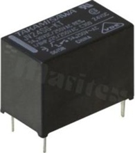 Electromagnetic relay; contact rating current 5A;coil voltage 24VDC; make contact (1A); 5A/30VDC; 5A/250VAC