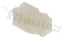 Crimp terminal housing; pitch 4.20mm; 4-contacts [2x2]; male; 2 rows; applicable wire AWG#16-26; 300V/9A