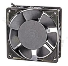 Fan; AC; 230VAC; 120x120x38mm; 1.61m3/min; 33.0dB.