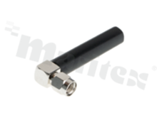 Antenna; stick angled; Wi-Fi/V2X; 2400-7125MHz; 2.2dBi; VSWR<6.4; linear; omni-directional; RP-SMA; connector mount; 52x18.6x9mm
