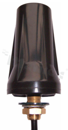 Antena; stożkowa; GSM; 824-2170MHz; 2.0dBi; VSWR<2.0; liniowa; RG58/custom; custom; śrubowy; fi45.2x75.4mm