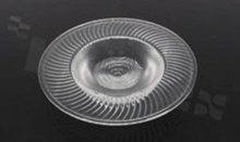 Lens for LED COB; angle: 21 degrees ; Number of LEDs: 1; Dimensions: round 84.6mm; Height: 18.60mm; material: PMMA; Fastening: frame