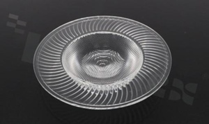 Lens for LED COB; angle: 21 degrees ; Number of LEDs: 1; Dimensions: round 84.6mm; Height: 18.60mm; material: PMMA; Fastening: frame