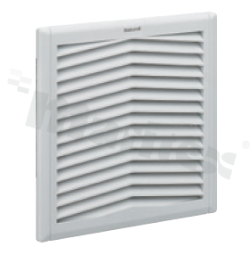 Filter Fan; 272/316m3/h; 0.13/0.11A; 400VAC; 26/28W; 52/62dBA; 3-pole clamp; IP54; -25+65 deg.C; 204x204x89mm
