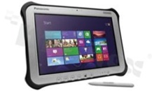 Tablet przemysłowy 10.1" 1920x1200; typ dotyku CTP+Digitizer; jasność 800 nitów; Intel Core i5-6300U; RAM+8 GB; SSD 128; Głośnik; MIC; LAN; BT 4.1; kamera 1.3/8 MP; HDMI; USB; LAN; Audio; temp. pracy: -29.+60 st.C; bateria 4400mAh; Win 10